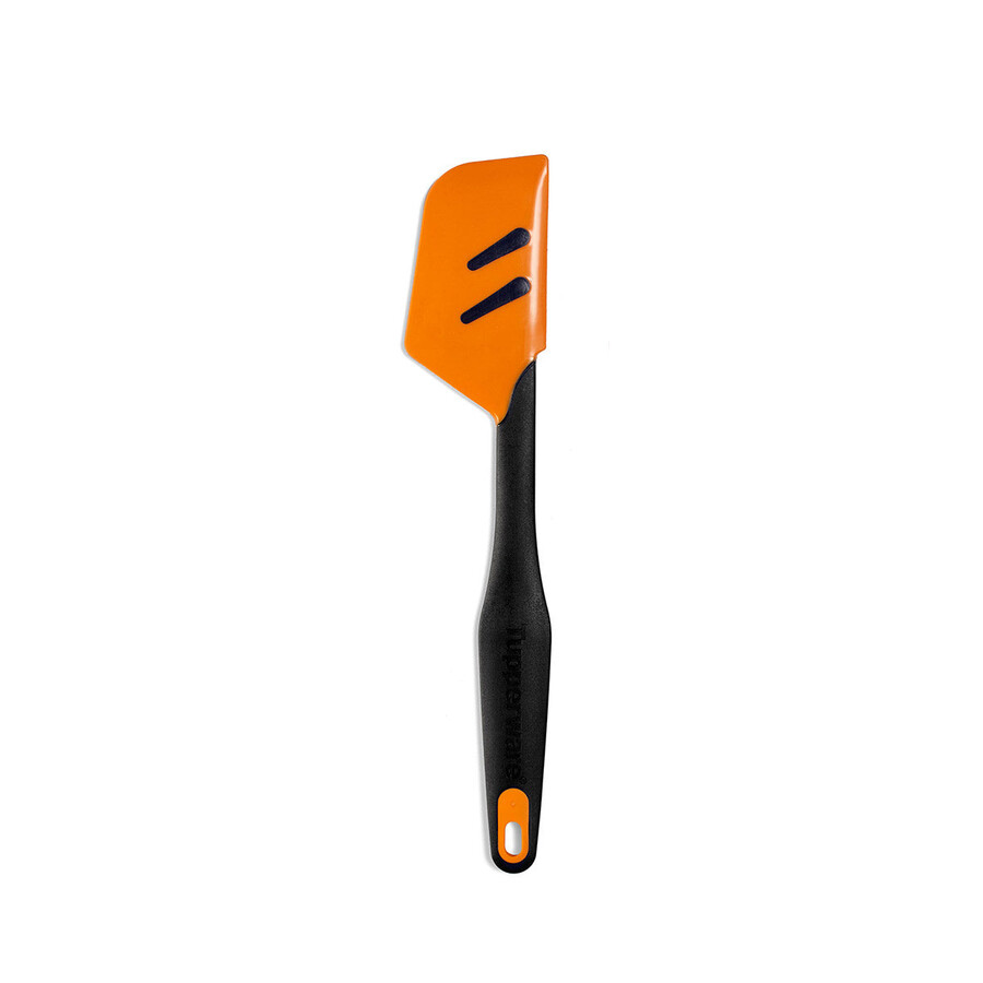 silicone spatula jet black orange peel