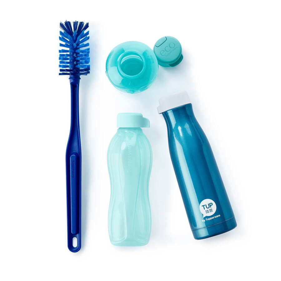 eco bottle brush tokyo blue
