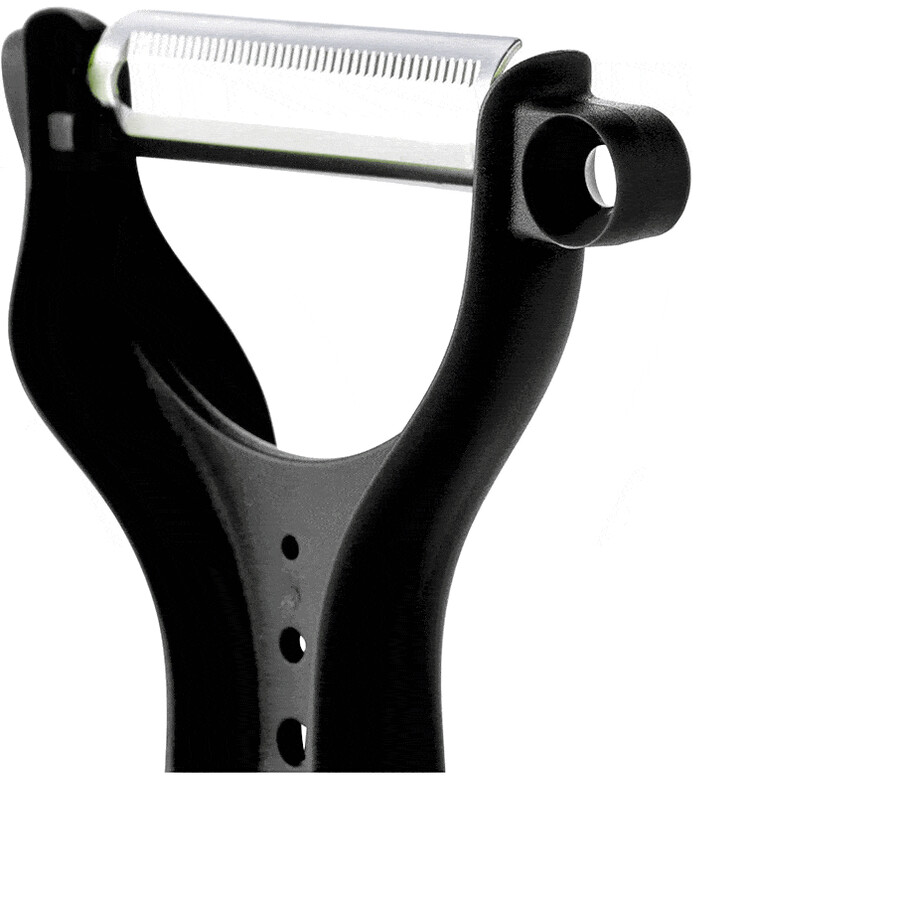 5-in-1 universal peeler jet black
